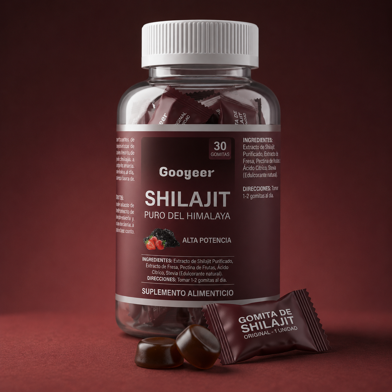 Gominolas Shilajit - Energía y vitalidad Dia / Noche