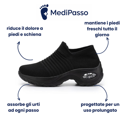 MediPasso™ - Scarpa Ortopedica Comfort e Antiscivolo